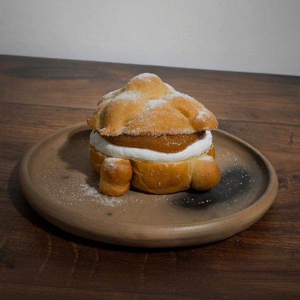 Pan de muerto relleno individual