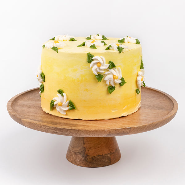 Pastel con margaritas