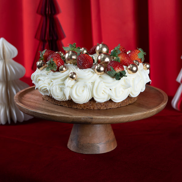 Pastel de zanahoria edición de Navidad